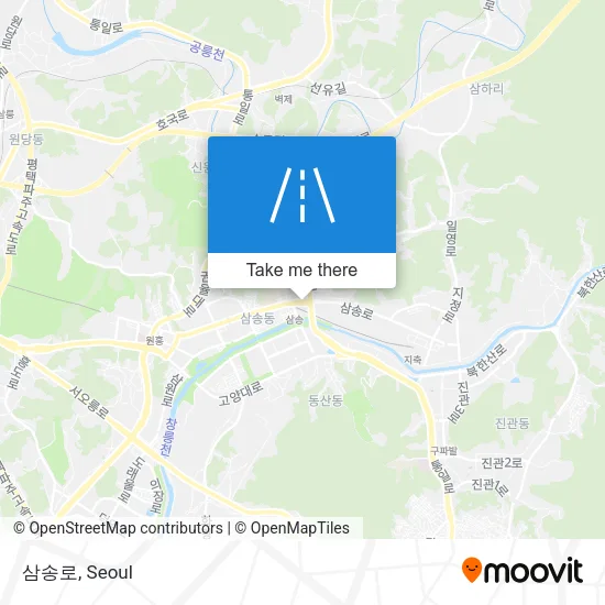 삼송로 map