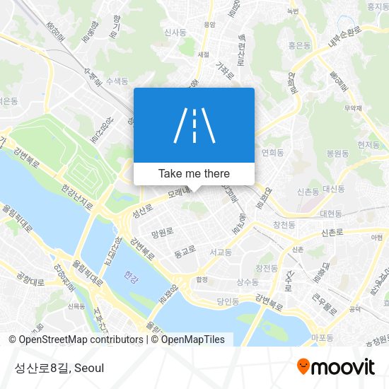 성산로8길 map