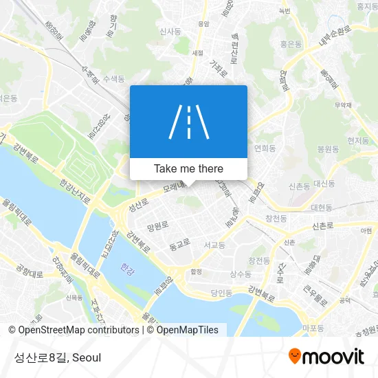 성산로8길 map