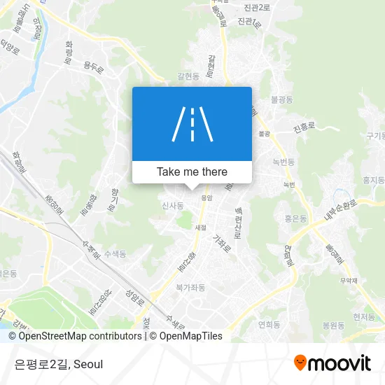 은평로2길 map