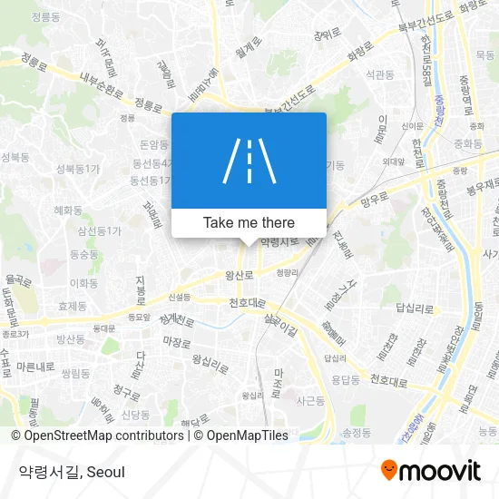 약령서길 map