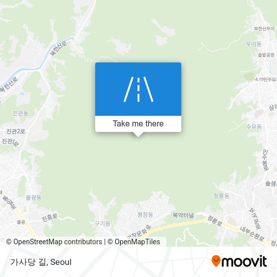 가사당 길 map