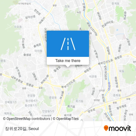 장위로20길 map