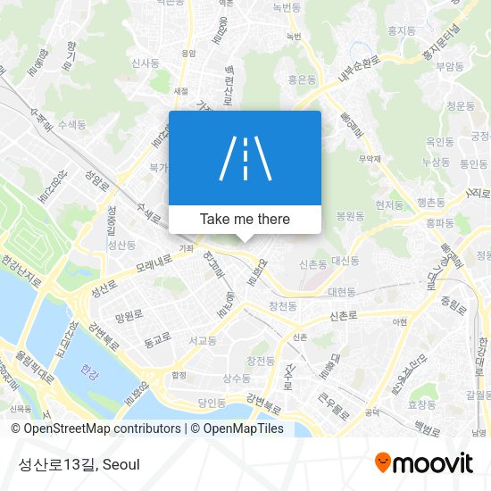 성산로13길 map