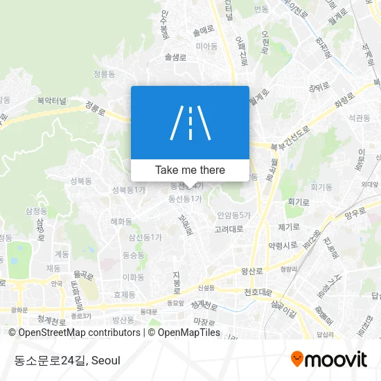 동소문로24길 map