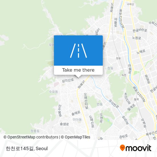 한천로145길 map