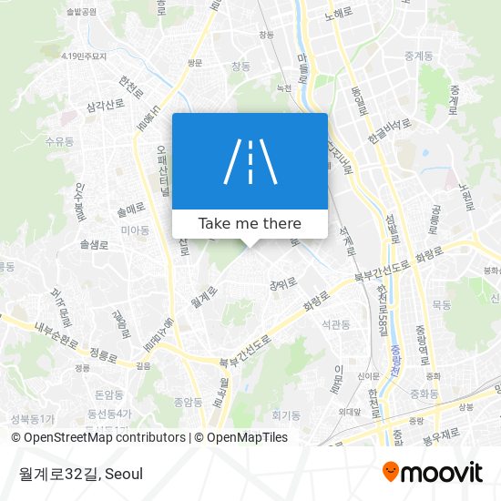 월계로32길 map