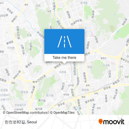 한천로82길 map