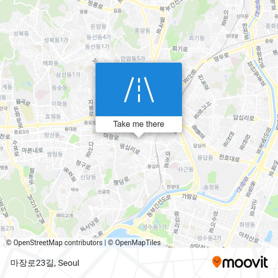 마장로23길 map