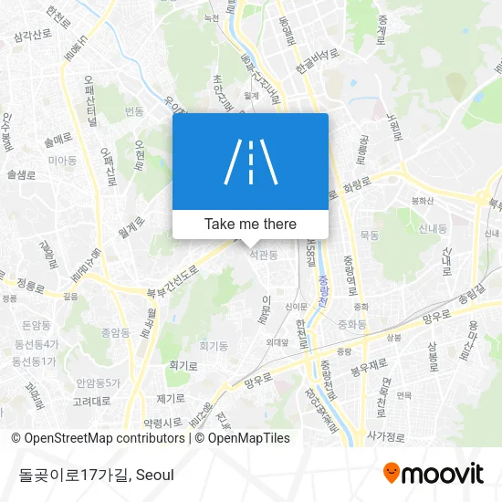 돌곶이로17가길 map