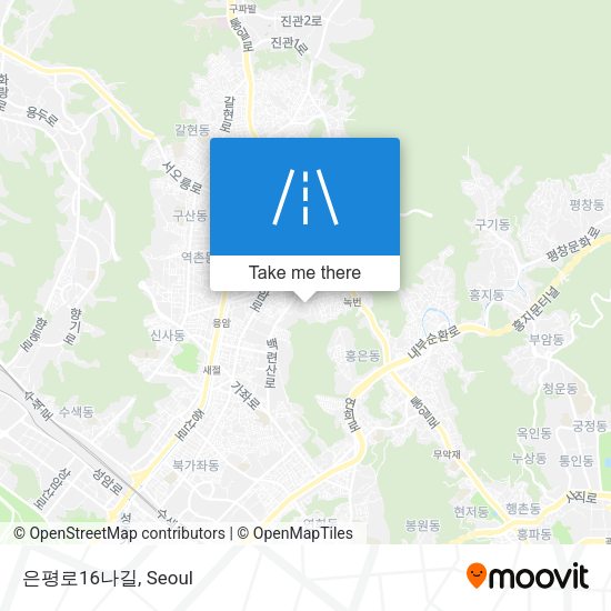 은평로16나길 map
