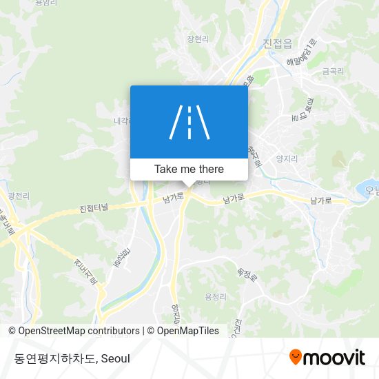 동연평지하차도 map