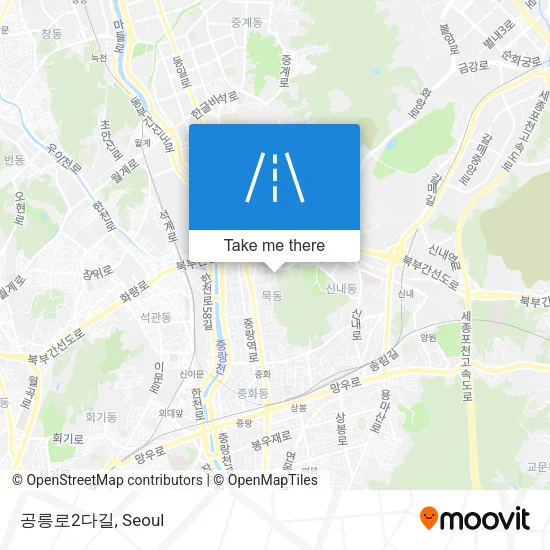 공릉로2다길 map