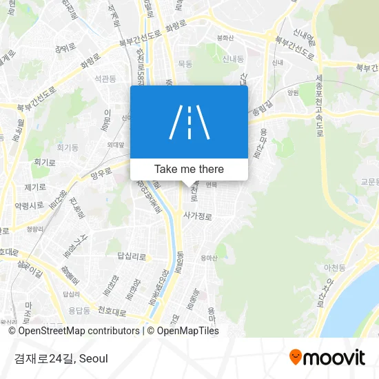 겸재로24길 map