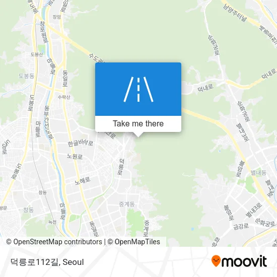 덕릉로112길 map