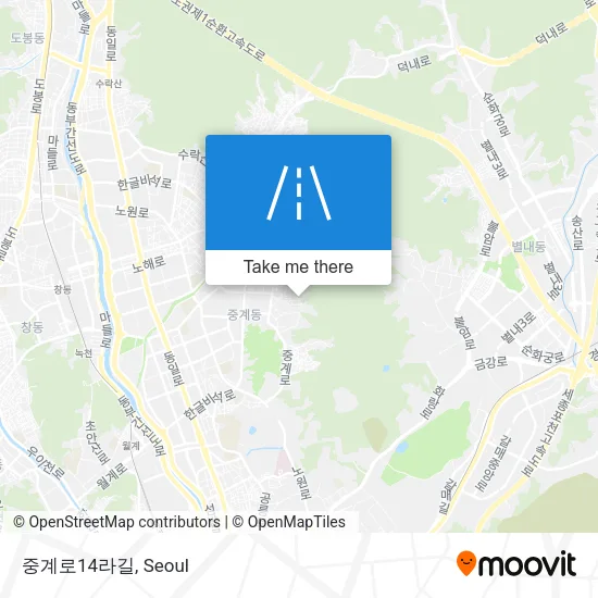 중계로14라길 map