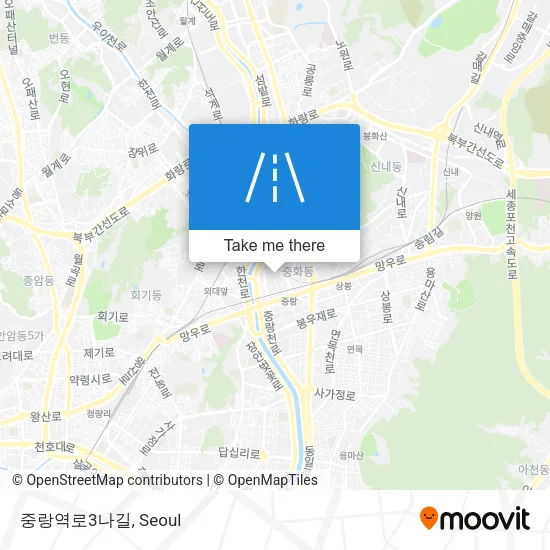 중랑역로3나길 map