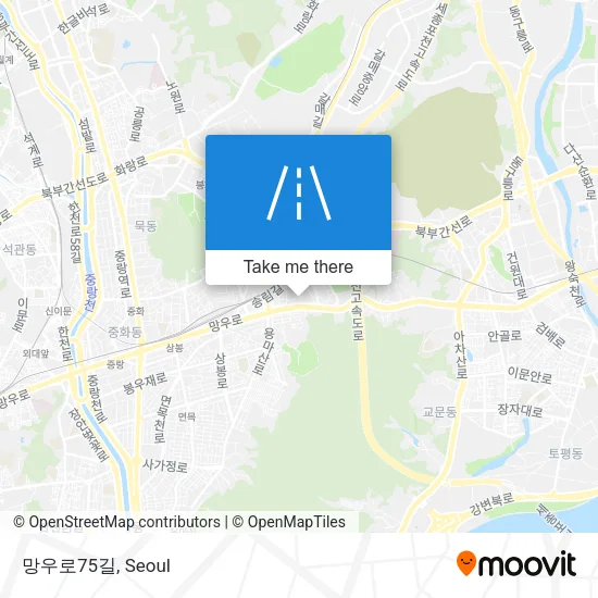 망우로75길 map