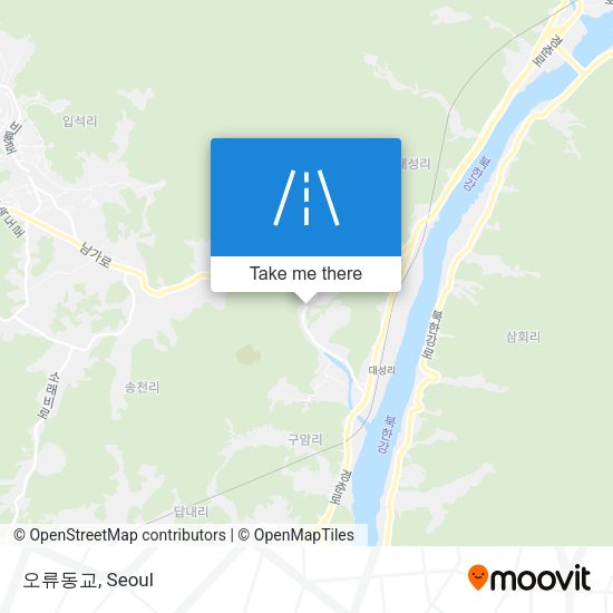 오류동교 map