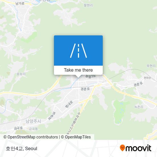 호만4교 map
