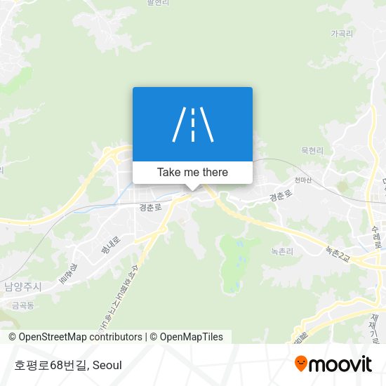 호평로68번길 map