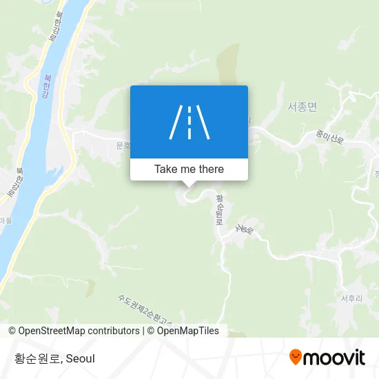 황순원로 map