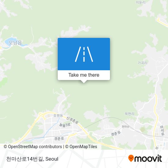 천마산로14번길 map