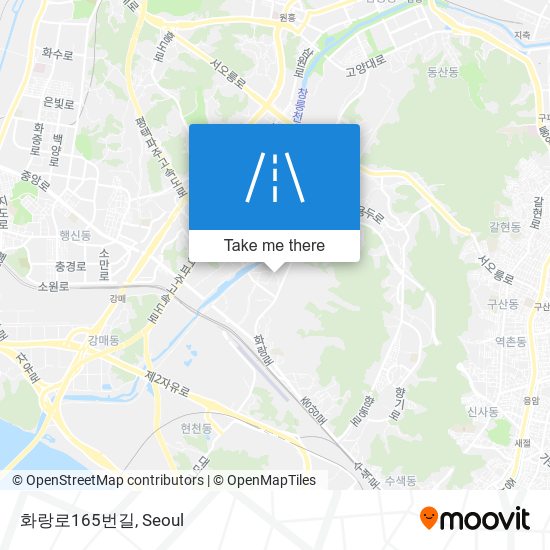 화랑로165번길 map