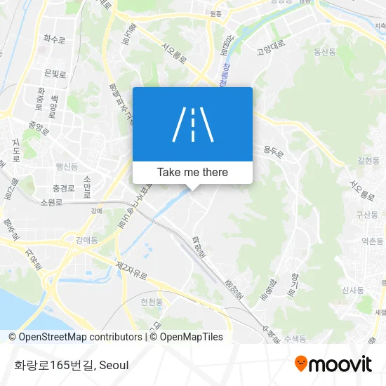 화랑로165번길 map