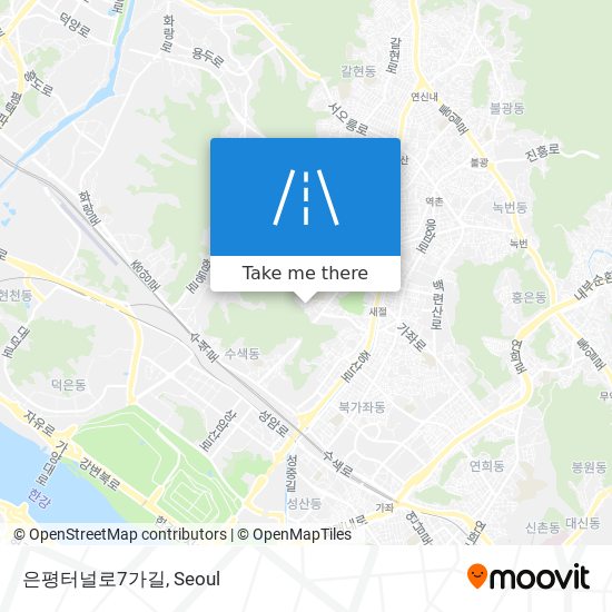 은평터널로7가길 map