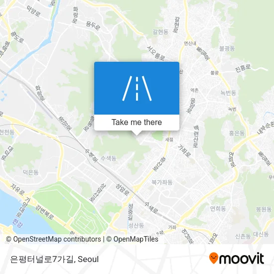 은평터널로7가길 map