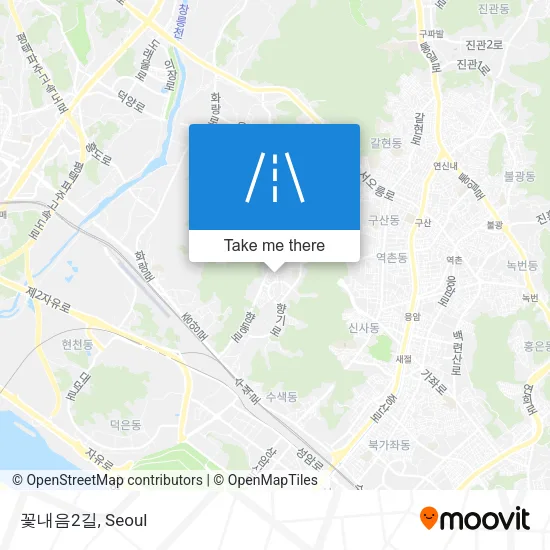 꽃내음2길 map