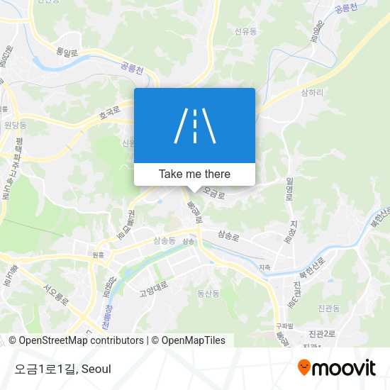 오금1로1길 map