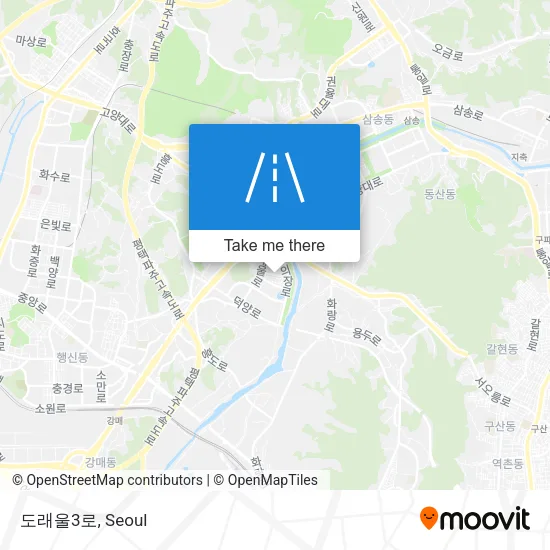 도래울3로 map