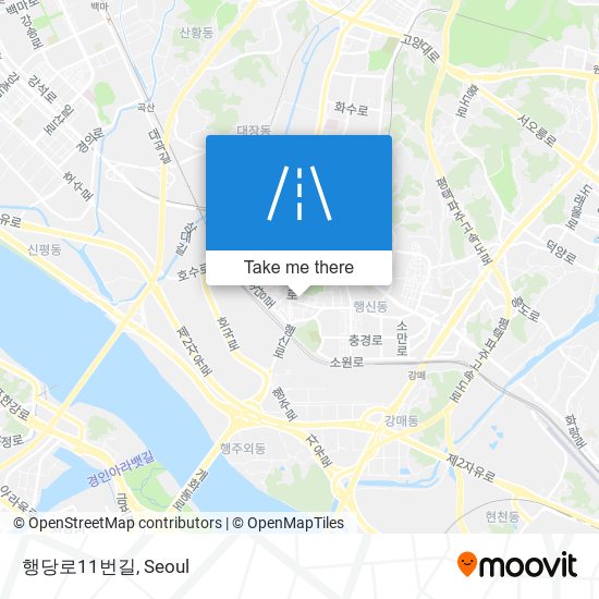 행당로11번길 map