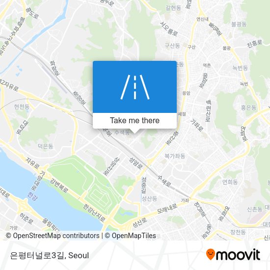 은평터널로3길 map
