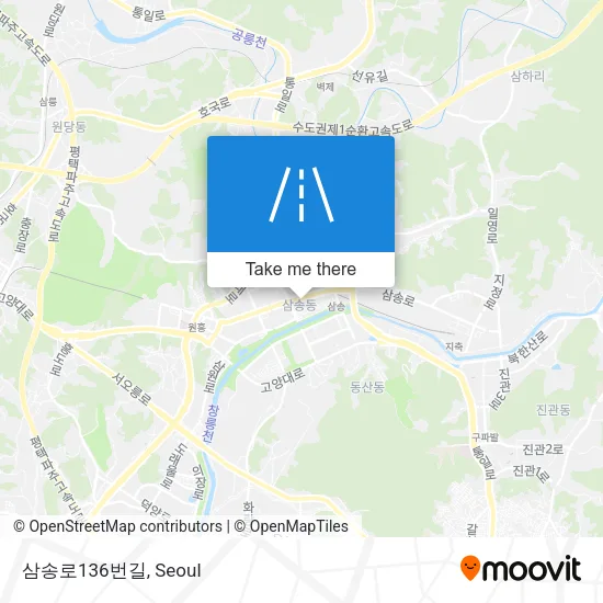 삼송로136번길 map