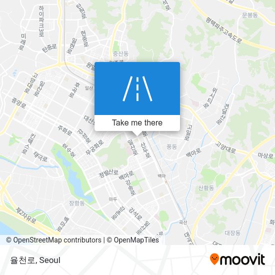 율천로 map
