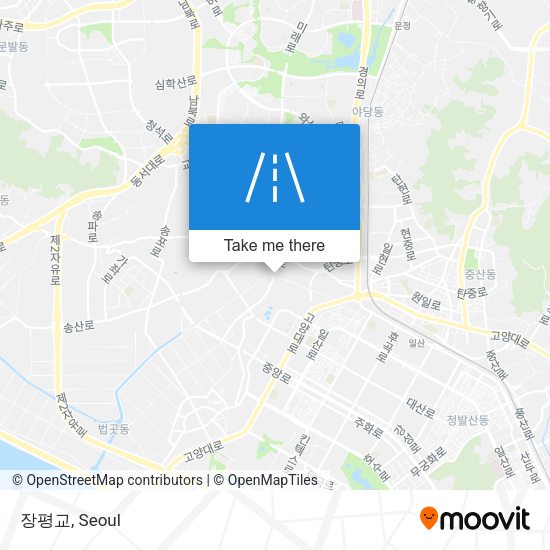 장평교 map