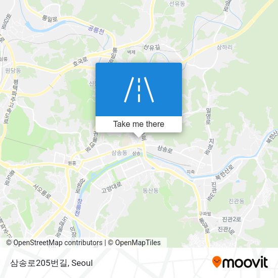삼송로205번길 map