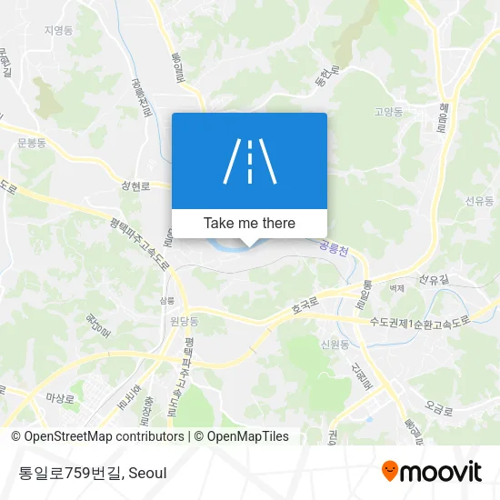 통일로759번길 map