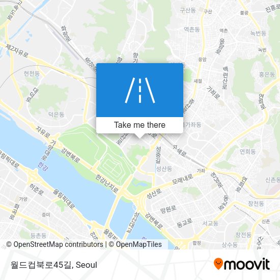 월드컵북로45길 map