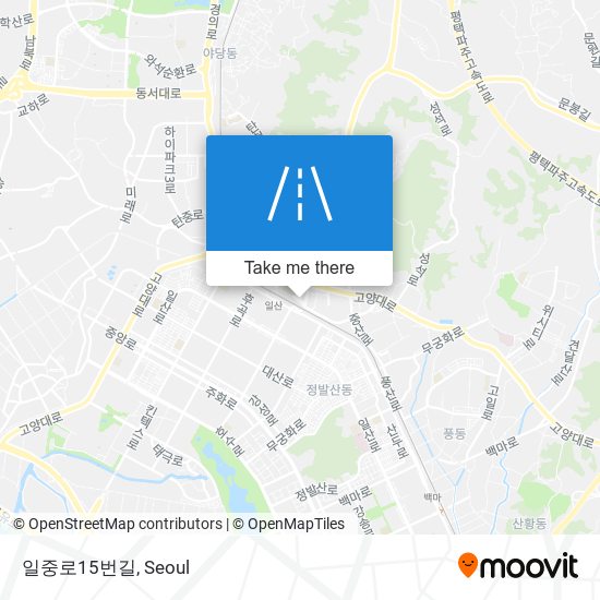 일중로15번길 map