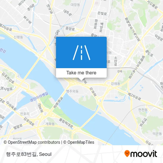 행주로83번길 map