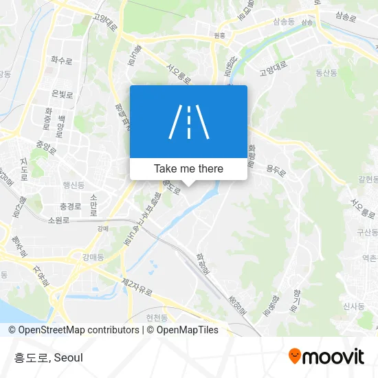 흥도로 map