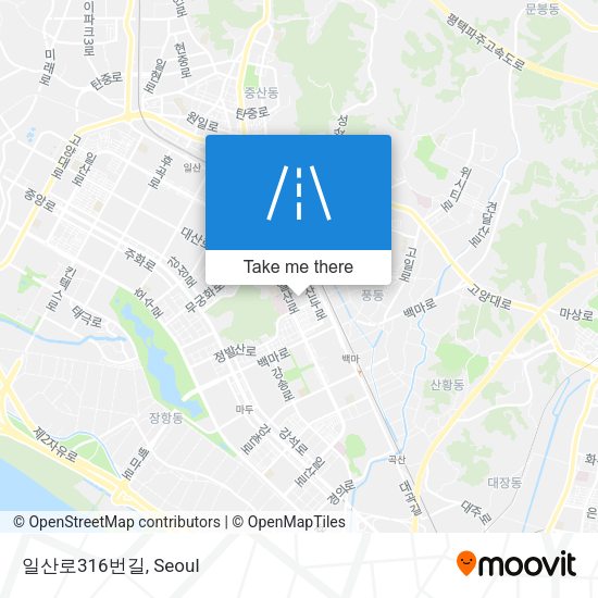 일산로316번길 map