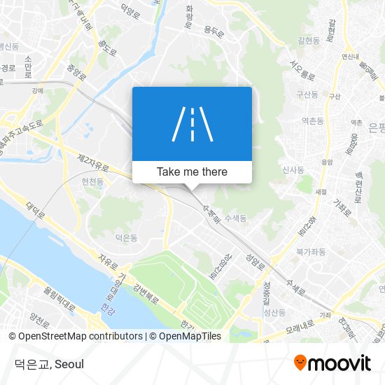 덕은교 map