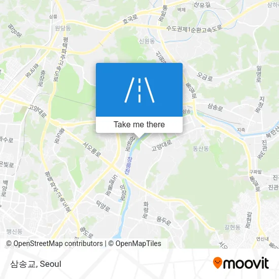 삼송교 map