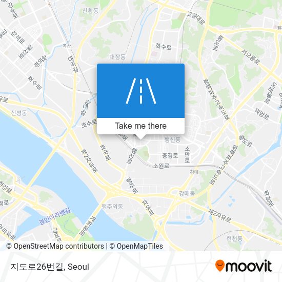 지도로26번길 map