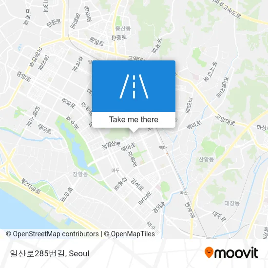 일산로285번길 map